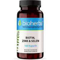 Produktbild von Bioherba Biotin Zink und Selen Kapseln