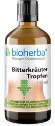 Bioherba Bitterkräuter Kräuter-Komplex Tropfen 100 ml – Bild 1 von 2