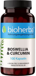 Bioherba Boswellia und Curcumin Kapseln mit gemahlener Wurzel 100 Stück – Bild 1 von 3