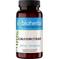 Produktbild von Bioherba Calciumcitrat Kapseln ohne Zusatzstoffe