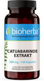 Bioherba Catuabarinde Extrakt Kapseln ohne Zusatzstoffe – Bild 1 von 3