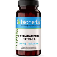 Produktbild von Bioherba Catuabarinde Extrakt Kapseln ohne Zusatzstoffe