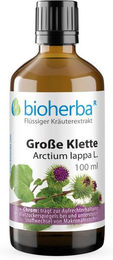 Bioherba Grosse Klette Arctium lappa L. Tinktur Tropfen 100 ml – Bild 1 von 2