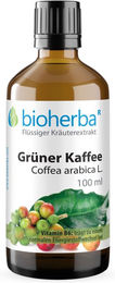 Bioherba Grüner Kaffee Coffea arabica L. Tropfen Tinktur Vegan 100 ml – Bild 1 von 4
