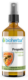 Bioherba Halsspray mit Propolis Extrakt alkoholfrei und ohne Zusatzstoffe 100 ml – Bild 1 von 3