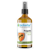 Produktbild von Bioherba Halsspray mit Propolis Extrakt alkoholfrei und ohne Zusatzstoffe 100 ml