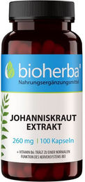 Bioherba Johanniskraut Extrakt Kapseln ohne Zusatzstoffe – Bild 1 von 3