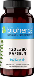 Bioherba Kalium Kräuter-Komplex Kapseln ohne Zusatzstoffe für Erwachsene 100 Stück – Bild 1 von 3