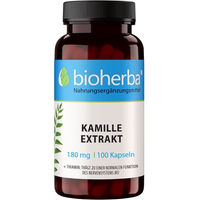 Produktbild von Bioherba Kamille Extrakt Kapseln ohne Zusatzstoffe
