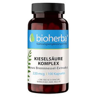 Produktbild von Bioherba Kieselerde Komplex mit pflanzlichem Ursprung 100 Kapseln für Erwachsene
