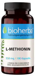 Bioherba L-Methionin 350 mg Kapseln 100 Stück – Bild 1 von 3