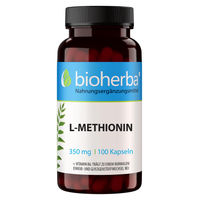 Produktbild von Bioherba L-Methionin 350 mg Kapseln 100 Stück