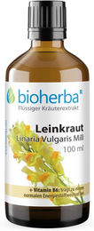 Bioherba Leinkraut Linaria vulgaris Mill Tinktur Tropfen zuckerfrei und ohne Zusatzstoffe – Bild 1 von 2