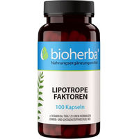 Produktbild von Bioherba Lipotrope Faktoren Kapseln mit Inositol und ohne Zusatzstoffe 100 Stück