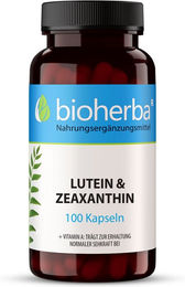Bioherba Lutein und Zeaxanthin mit Vitamin A Kapseln – Bild 1 von 3