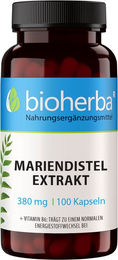Bioherba Mariendistel Extrakt Kapseln 100 Stück – Bild 1 von 3