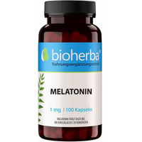 Produktbild von Bioherba Melatonin Kapseln 100 Stück