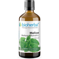 Produktbild von Bioherba Melisse Melissa officinalis L. Tropfen Tinktur 100 ml zuckerfrei glutenfrei laktosefrei ohne Zusatzstoffe