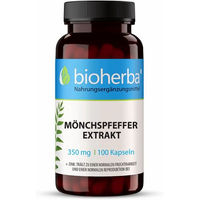 Produktbild von Bioherba Mönchspfeffer Extrakt 350 mg Kapseln 100 Stück