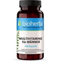 Produktbild von Bioherba Multivitamine für Männer und Erwachsene Kapseln ohne Zusatzstoffe