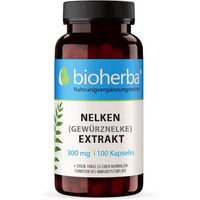 Produktbild von Bioherba Nelken Extrakt 300 mg 100 Kapseln