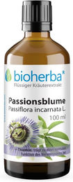 Bioherba Passionsblume Passiflora incarnata L. Tropfen Tinktur 100 ml zuckerfrei glutenfrei laktosefrei ohne Zusatzstoffe – Bild 1 von 2