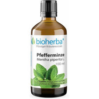 Produktbild von Bioherba Pfefferminze Mentha piperita L. Tinktur Tropfen 100 ml zuckerfrei glutenfrei laktosefrei
