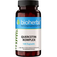 Produktbild von Bioherba Quercetin Kräuter-Komplex mit Bromelain ohne Zusatzstoffe 100 Kapseln