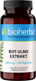 Bioherba Rot-Ulme Extrakt 200 mg 100 Kapseln – Bild 1 von 3