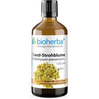 Produktbild von Bioherba Sand-Strohblume Helichrysum arenarium L. Tinktur Tropfen ohne Zusatzstoffe, zuckerfrei, glutenfrei und laktosefrei