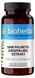 Bioherba Saw Palmetto Sägepalme Extrakt Kapseln pflanzlicher Ursprung ohne Zusatzstoffe 100 Stück – Bild 1 von 5