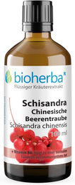 Bioherba Schisandra Chinesische Beerentraube Tropfen 100 ml zuckerfrei glutenfrei laktosefrei – Bild 1 von 3