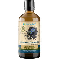 Produktbild von Bioherba Schwarzkümmelöl kaltgepresst und unraffiniert ohne Zusatzstoffe