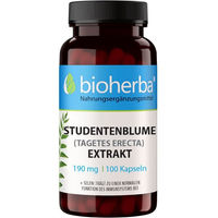 Produktbild von Bioherba Studentenblume Tagetes Erecta Extrakt Kapseln 100 Stück