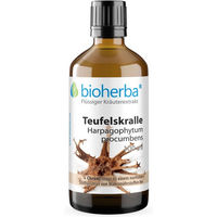 Produktbild von Bioherba Teufelskralle Tropfen Tinktur zuckerfrei glutenfrei laktosefrei ohne Zusatzstoffe