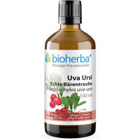 Produktbild von Bioherba Uva Ursi Echte Bärentraube Tinktur Tropfen 100 ml