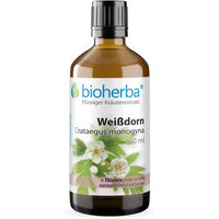 Produktbild von Bioherba Weissdorn Crataegus monogyna Tinktur Tropfen 100 ml glutenfrei laktosefrei zuckerfrei ohne Zusatzstoffe