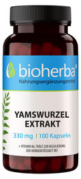 Bioherba Yamswurzel Extrakt Kapseln ohne Zusatzstoffe 100 Stück – Bild 1 von 5