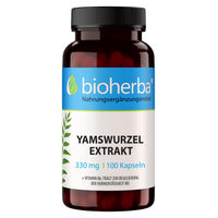 Produktbild von Bioherba Yamswurzel Extrakt Kapseln ohne Zusatzstoffe 100 Stück