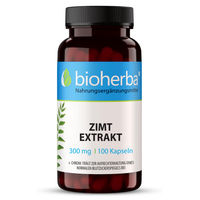 Produktbild von Bioherba Zimt Extrakt Kapseln 100 Stück