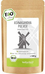 bioKontor Ashwagandha Pulver Bio ohne Zusatzstoffe 500 g – Bild 1 von 1
