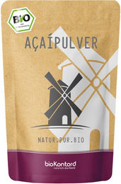 bioKontor Bio Acai Pulver 200g vegan und naturbelassen – Bild 1 von 5