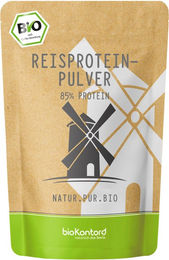 bioKontor BIO Reisprotein Pulver vegan 500g mit 85% Proteingehalt – Bild 1 von 1