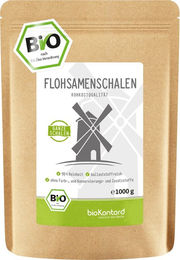 bioKontor Flohsamenschalen Bio Pulver ohne Zusatzstoffe – Bild 1 von 1