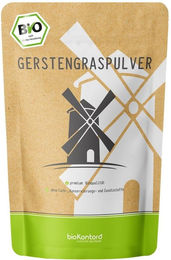 bioKontor Gerstengraspulver Bio ohne Zusatzstoffe 1000 g – Bild 1 von 2