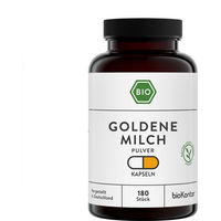 Produktbild von bioKontor Goldene Milch Kapseln Bio Vegan ohne Gelatine 180 Stück