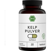 Produktbild von bioKontor Kelp Braunalge Kapseln Bio Vegan Ohne Gelatine 180 Stück