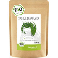 Produktbild von bioKontor Spirulina Pulver Bio Vegan Glutenfrei ohne Zusatzstoffe