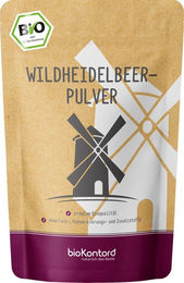 bioKontor Wildheidelbeer Pulver Bio zuckerfrei ohne Zusatzstoffe – Bild 1 von 3