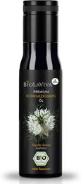 BIOLAVIVA Bio Schwarzkümmelöl kaltgepresst und ungefiltert vegan 100 ml – Bild 1 von 5